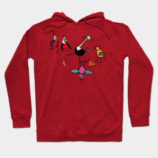 Bird Acrobats Hoodie